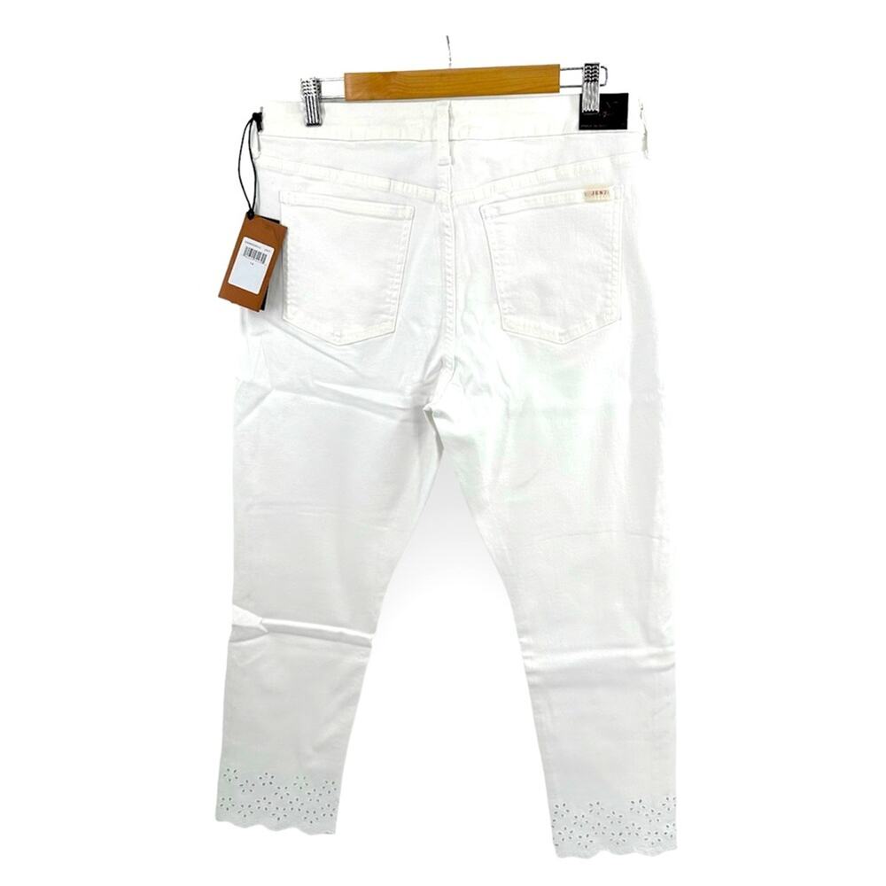 Jen7 by 7 for all mankind eyelet hem ankle skinny jeans Size 14 - Picture 4 of 13